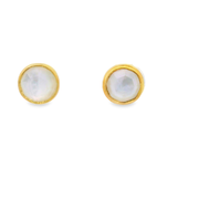 Brillia 18k Gold Plated Sterling Silver Earrings